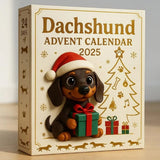 🐾🐾 Dachshund Karácsonyi naptár 2025