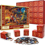 Luxus adventi puzzle naptár