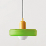 Bauhaus Színes Üveg Függőlámpa