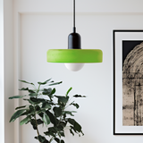 Bauhaus Színes Üveg Függőlámpa