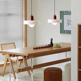 Bauhaus Színes Üveg Függőlámpa