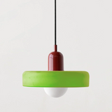Bauhaus Színes Üveg Függőlámpa