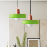 Bauhaus Színes Üveg Függőlámpa