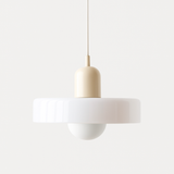Bauhaus Színes Üveg Függőlámpa