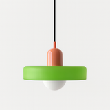 Bauhaus Színes Üveg Függőlámpa