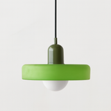 Bauhaus Színes Üveg Függőlámpa