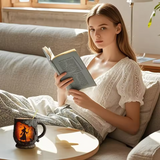 Kézzel készült 3D Halloween bögre