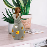 SzívFény | Szívmelegítő Anya és Lánya Szobor Lámpa