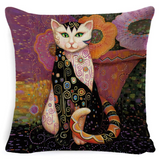 Klimt által inspirált párnahuzat