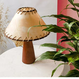 Tömeges Fa Asztali Lámpa a 18. Századi Stílusban