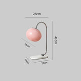 Fém és Üveg Marshmallow Asztali Lámpa