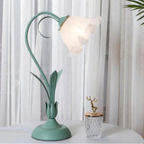 Vintage Virág Asztali Lámpa Állítható