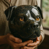 Fekete kutya - A fekete kutya misztikus szobra