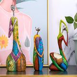 NyugodtSziluett | Elegáns Krop Gyanta szobor