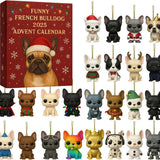 🌲 Karácsonyi ajándék – 2025 Szórakoztató kutyás adventi naptár