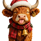 🐮Adventi naptár a Highlanderrel 2025 🎄✨ – Kézzel készült 3D baba Highlanderrel (24 darab)