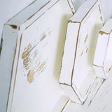 Rusztikus fa tálca szett