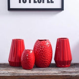 Üveg vázák Scarlet Elegance Curve