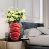 Üveg vázák Scarlet Elegance Curve