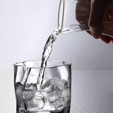 Átalakító textúrájú whiskey pohár szett