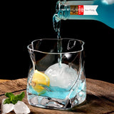 Átalakító textúrájú whiskey pohár szett