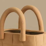 Woven Porcelain Garden Vase